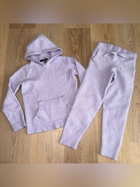 Quince Kids Cashmere Purple Set - Size XL (12)